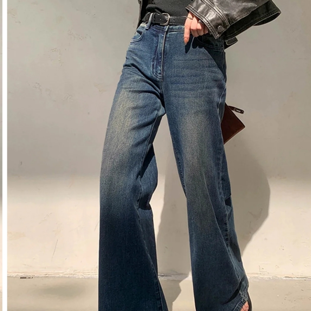 NWT Comense vintage wide leg denim size medium - Picture 7 of 10
